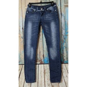 True Bliss Jeans Womens 3 Juniors Slim Skinny Low